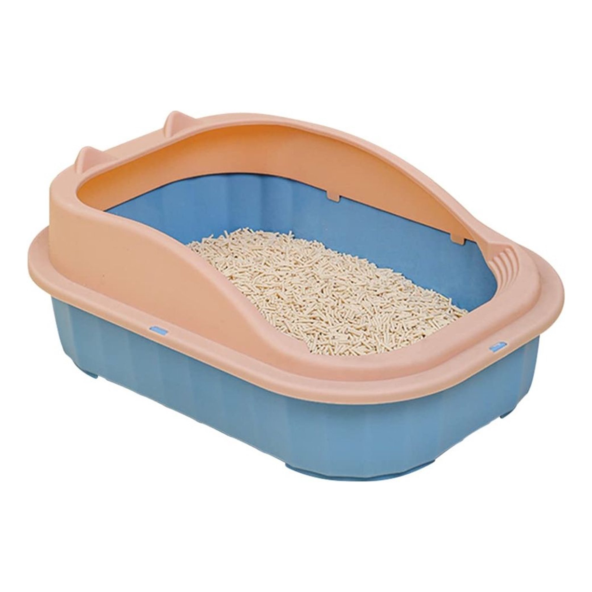 Genérico - Arenero Caja Antisalpicaduras Gatos Mascotas Hogar Lau