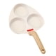 thumbnail image 1 of Sartén Para Huevos, Freidora De Aceite, Olla Para Cocinar, Olla Para Carne, Suministros De Cocina, Sartén Antiadherente, 3 Agujeros, Color Beige, 1 of 5