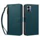 thumbnail image 1 of Funda Tipo Billetera para Motorola Moto G Play 2025 con Soporte y Bolsillo con Cierre Verde, 1 of 1