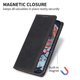 thumbnail image 3 of Funda tipo cartera con bloqueo RFID para iPhone 17 Air Con tapa abatible, portatarjetas, cierre magnético, TPU y soporte Negro, 3 of 6