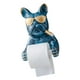 thumbnail image 1 of Portarrollos De Papel Higiénico Con Forma De Perro, Toallero De Papel Para Decoración De Baño, Color Azul, 1 of 3
