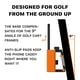 thumbnail image 3 of Carrito de golf ajustable Phone Caddy DESERT FOX GOLF negro, 3 of 7