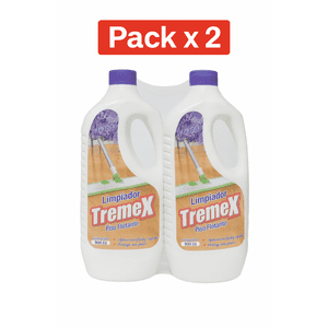 Pack X2 Limpiador De Piso Flotante Tremex Lavanda 900Cc