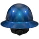 thumbnail image 3 of Hard Hat Afp Gloss Blue Indigo Chameleon De Fibra De Carbono, 3 of 9