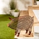 thumbnail image 4 of Escultura DII, colección Chicken Wire, animal de granja, cerdo, hierro, 4 of 7