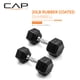thumbnail image 2 of Par de Mancuernas Hexagonales Recubiertas CAP Barbell de 20 lb, 2 of 6