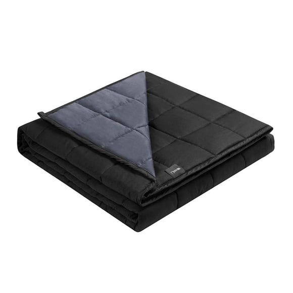 Manta Pesada Cooling 9 Kg (150 X 200 Cm) Gris negra
