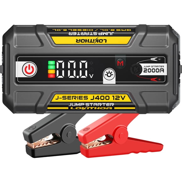 Arrancador LOKITHOR J400 2000A 12V Power Bank