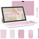 thumbnail image 1 of Tablet ZZB 10 Android 15 8GB 32GB 2 en 1 Teclado Rosado, 1 of 3