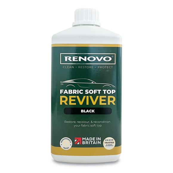 Renovo Soft Top Reviver Negro 500 ml a base de agua