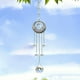 thumbnail image 1 of 1pc Crystal Wind Catcher Wind Chime, Window Hanging Crystal Drop Prism Ornaments, Chandelier Aurora White Crystal Prism Decoration Garden Outdoor Decoration Pendant, Rainbow Hanging Suncatcher For Win, 1 of 2