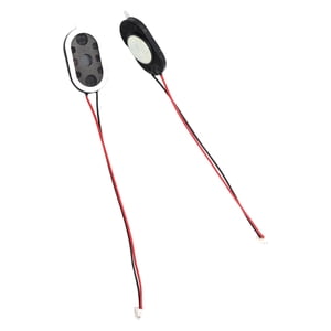 Magideal - Paquete De 2 Altavoces Para Tableta Y Pc, Altavoces De Audio De 1W Y 8 Ohmios, Repuesto Ovalado, Altavoces Pequeños, Microaltavoces Para Electrónica