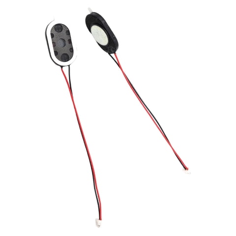 Magideal - Paquete De 2 Altavoces Para Tableta Y Pc, Altavoces De Audio De 1W Y 8 Ohmios, Repuesto Ovalado, Altavoces Pequeños, Microaltavoces Para Electrónica