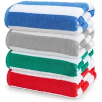 Toalla De Playa Utopia Towels Cabana Stripe, 100% Algodón, 76 X 152 Cm