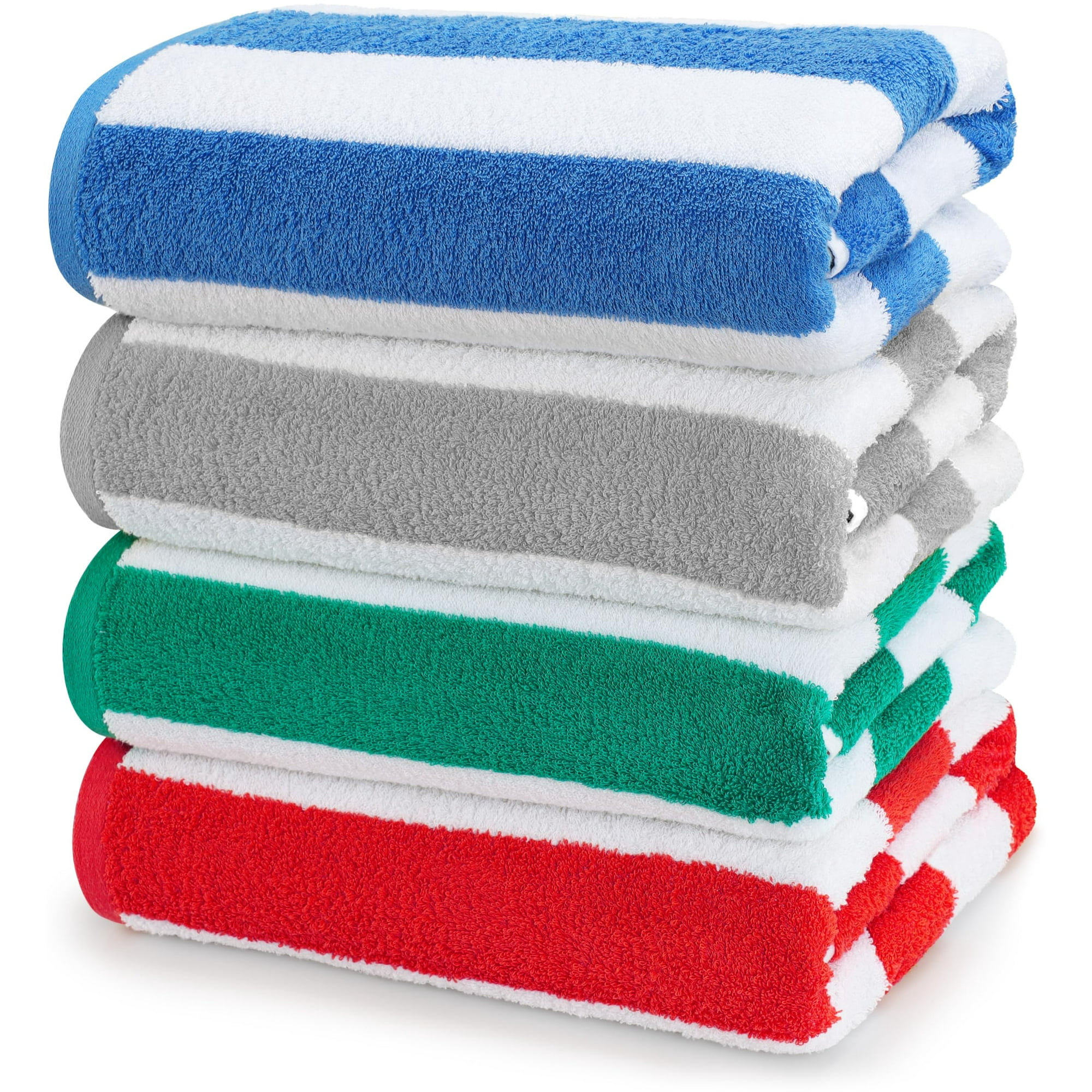 Toalla De Playa Utopia Towels Cabana Stripe, 100% Algodón, 76 X 152 Cm