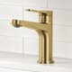 thumbnail image 2 of Grifo de lavabo Kraus Indy de una sola manija, latón sin manchas, 2 of 9
