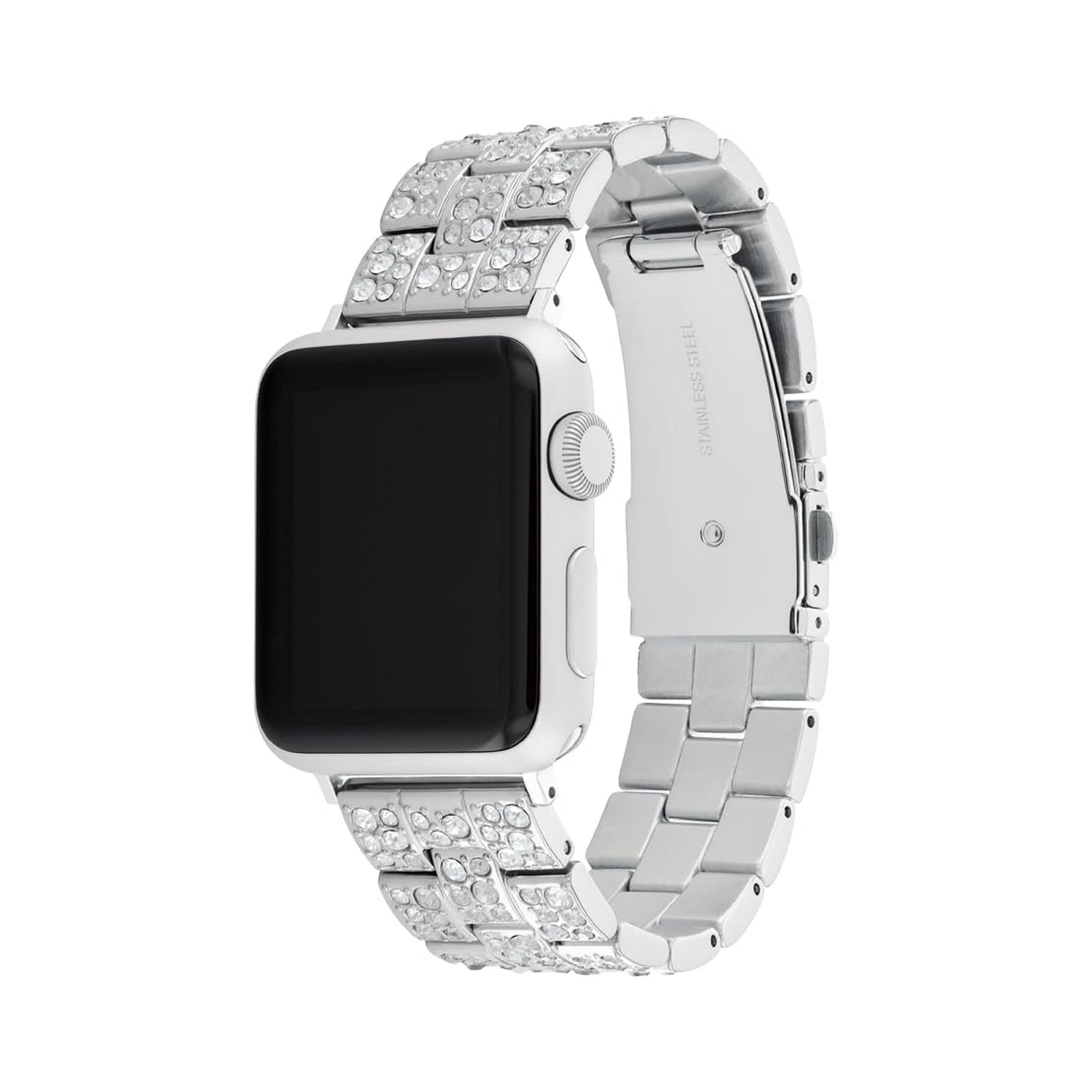Correa Apple Watch Strap Coach De Acero Inoxidable Para 38 Mm A 41 Mm