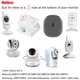 thumbnail image 4 of Soporte de ángulo ajustable para cámaras Infant Optics DXR-8, Motorola, Samsung, Babysense y la mayoría de monitores universales, 4 of 9