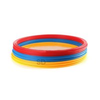 Genérico - Aros De Agilidad Pack Colores Surtidos 13 Cm - Set De 12 – Mk-850