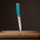 thumbnail image 5 of Set de cuchillos Hampton Forge 15 piezas Aqua con bloque, 5 of 6