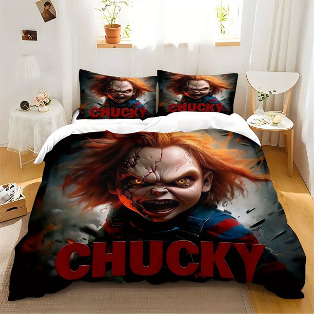 3pcs Bedding set Bedding Cushion Cover Youngsters Play Printed Pattern Bedding Set Super Soft And Comfortable Breathable Duvet Cover