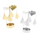 thumbnail image 5 of Candelero Giratorio De Decoración Navide?a Candelabro De árbol De Navidad (plata + Oro), 5 of 5