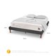 thumbnail image 3 of Cama Europea Curve Cocopedic 2 Plazas Textil, 3 of 14