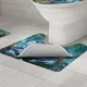 thumbnail image 3 of Alfombrillas De Baño T.f.i Diseño Varios 180x180 Cm Azul Claro Delfín, 3 of 3