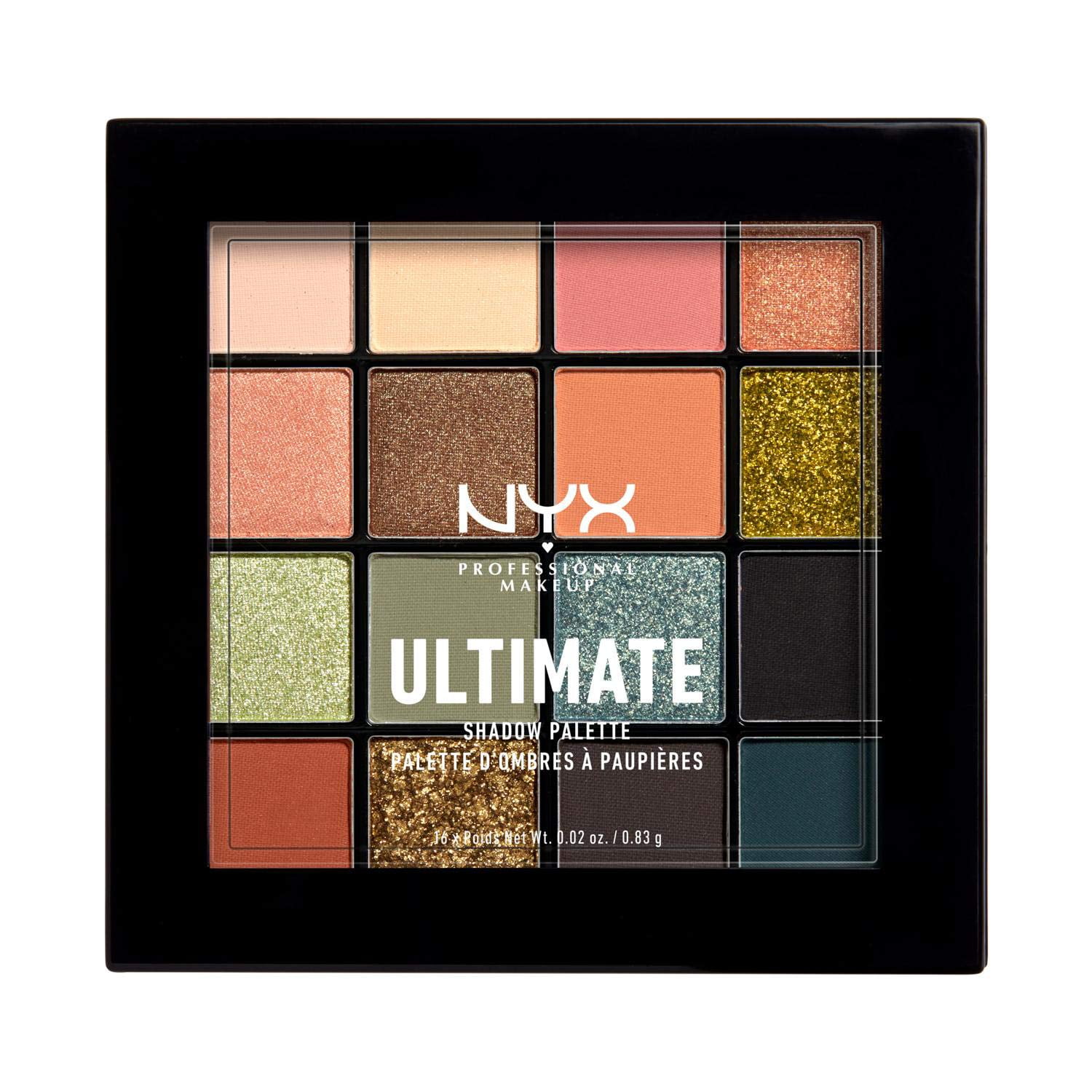 Nyx Professional Makeup - Paleta De Sombras De Ojos Nyx Professional Ultimate Utopia 16 Tonos