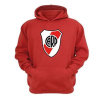 Genérico - Polerón Canguro River Plate Rojo Talla M Unisex