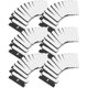 thumbnail image 1 of Cuchillas de afeitar de un solo filo Bates Choice - Pack de 300, acero al carbono, 1 of 9