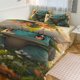thumbnail image 1 of Bulb_asaur Print Bedding Set Pattern Duvet Cove Set 3 Pieces 1 Quilt Cover And 2 Pillowcases for Women Men Teens, 1 of 5