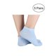 thumbnail image 2 of INSPIRE CHIC Calcetines atléticos de corte bajo con puño elástico hasta el tobillo para mujer M Azul Cielo, 2 of 7