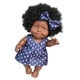 thumbnail image 5 of Muñeca Afroamericana Muñecas Realistas Para Bebés Vinilo Suave Muñeca Hecha A Mano De 10 Pulgadas, 5 of 5