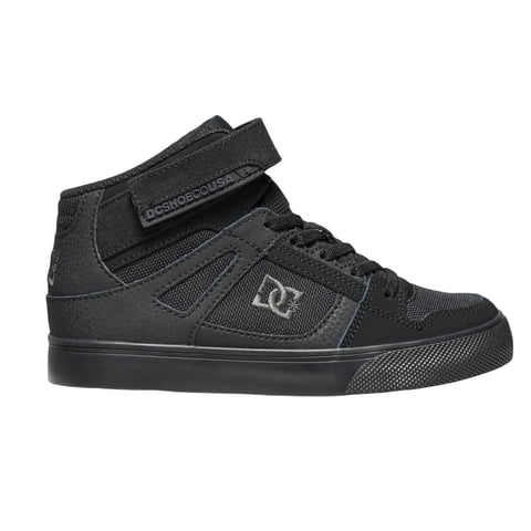 Zapatilla Kids Pure Hi Top Negro Dc