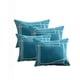 thumbnail image 1 of Juego De 4 Fundas De Cojin 45cmx45cm Bordado De Linea Color Azul, 1 of 4