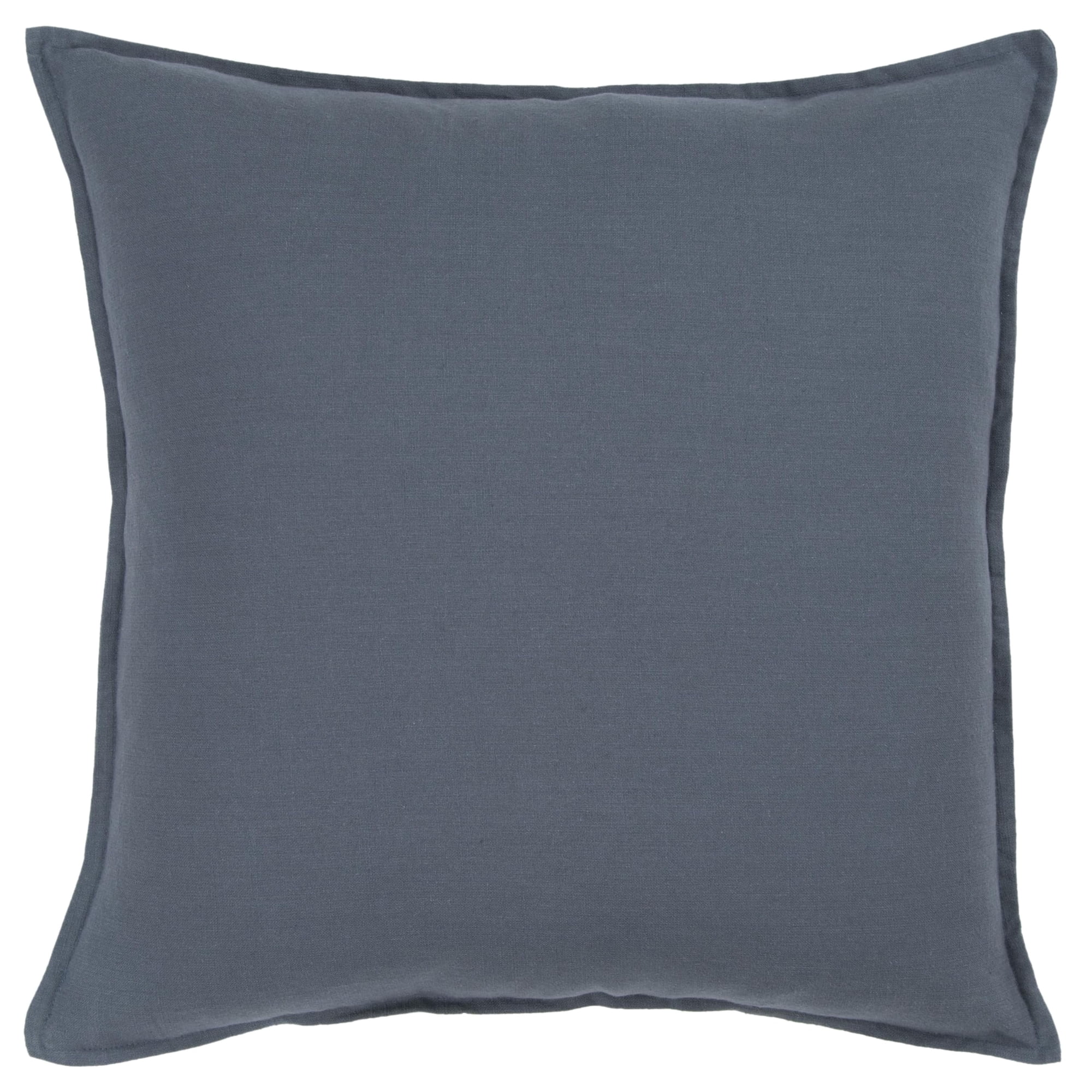 Almohada Rizzy Home T05678 Con Relleno De Plumón De 20 X 20 Cm, Color Azul