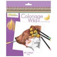 Avenue Mandarine - Libro Para Colorear Wild 4