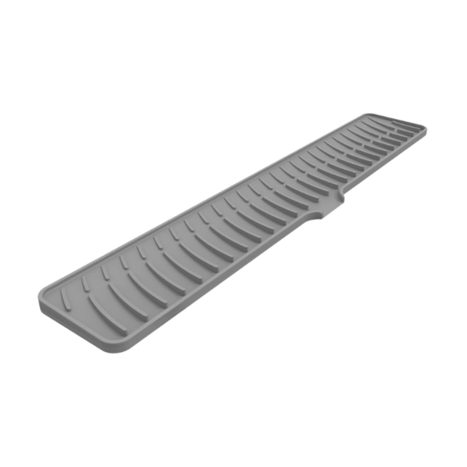 Bothyi - Protector Contra Salpicaduras De Silicona Para Fregadero, Protección De Cocina Para Baño, Hoteles, Restaurantes, Color Gris