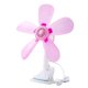 thumbnail image 3 of Ventilador De Clip Portátil Ventilador Eléctrico Ventilador De Mesa Silencioso Para Acampar Dormitorio De Escritorio Rosa, 3 of 5
