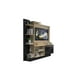 thumbnail image 1 of Centro Entretencion Rack Verona Negro/arcilla, 1 of 2