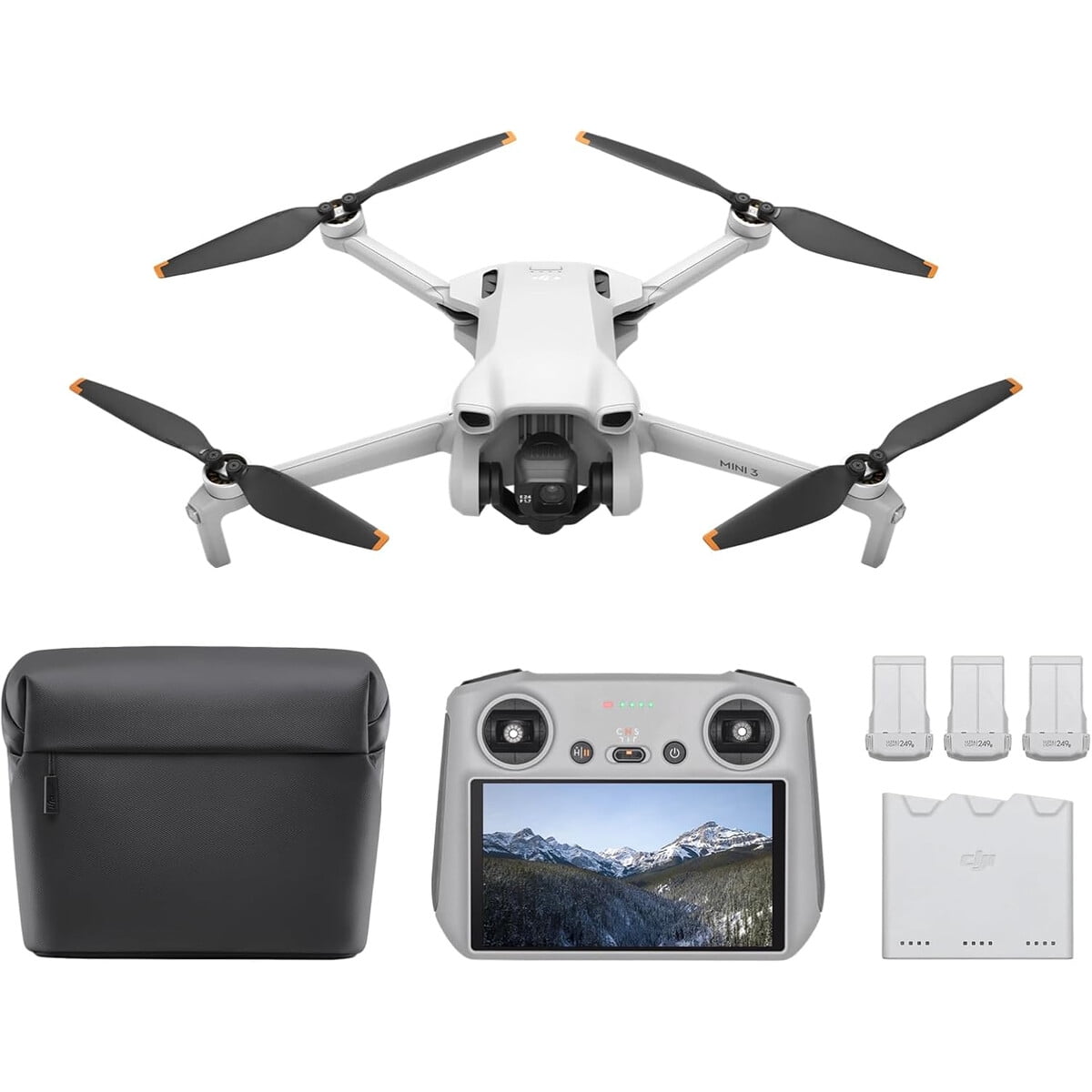 Drone Dji Mini 3 Fly More Combo Rc 4k Hdr 249g 10km
