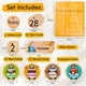 thumbnail image 3 of Juguete Montessori de madera con calendario perpetuo de Panda Brothers, 3 of 7