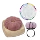 thumbnail image 1 of Kit De Alfiletero Duradero En Forma De Calabaza Para Proyectos De Manualidades De Bordado Rosa, 1 of 4