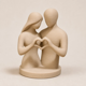 thumbnail image 2 of Escultura- Pareja de Enamorados, 2 of 2
