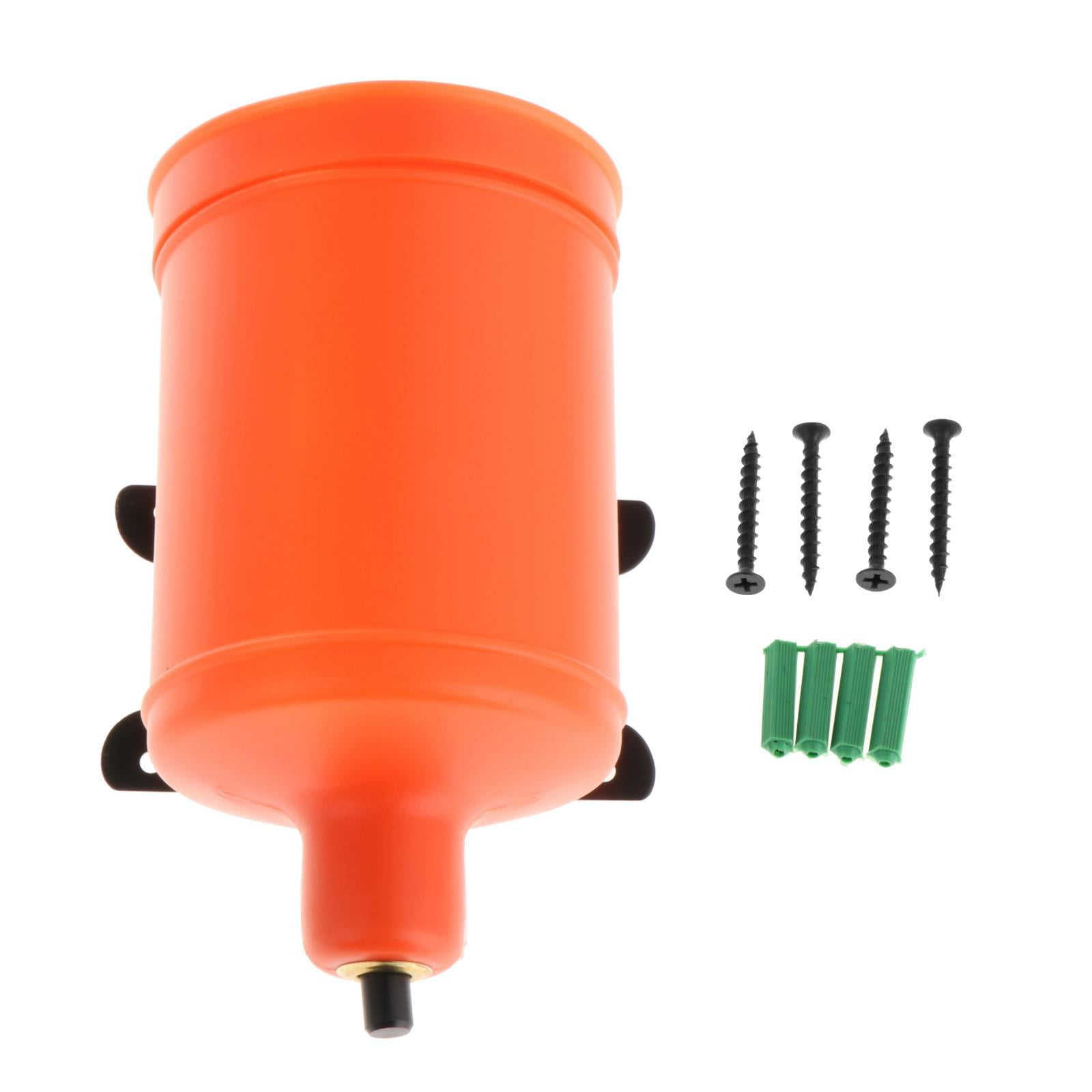 Magideal - Bote De Polvo De Talco Para Billar, Bote De Polvo De Talco Montado En La Pared, Dispensador De Polvo De Talco Profesional Duradero Para Sala De Juegos