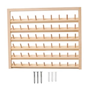 Bothyi - Portacarretes Multiusos Para Guardar Hilos De Coser, Soporte De Madera Para Hilos