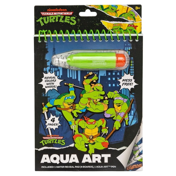 Libro para pintar con agua Horizon TMNT Aqua Art 15 x 19 cm