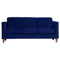 Casa Wow Deco - Sofá Trento 3C Azul