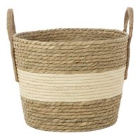 Genérico - Canasto Cesto Almacenamiento Tejido Multifuncional Jhn